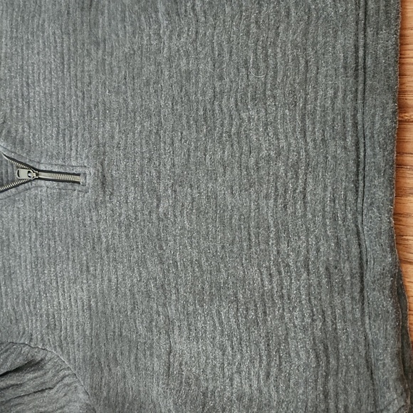 Athleta Gray Zip Up Sweater Cozy and Versatile - Picture 8 of 12